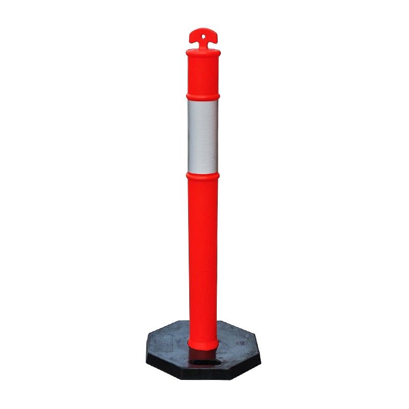 TS001 PE rugalmas forgalomlehatároló post