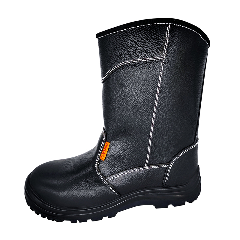 SS360 kopásálló, teljes bőrből készült védőcipő