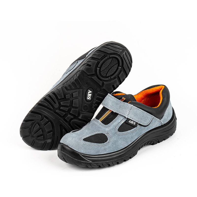 SS106 légáteresztő hálós acél orrú velúr bőr biztonsági cipő SS106 légáteresztő hálós acél orrú velúr bőr biztonsági cipő
