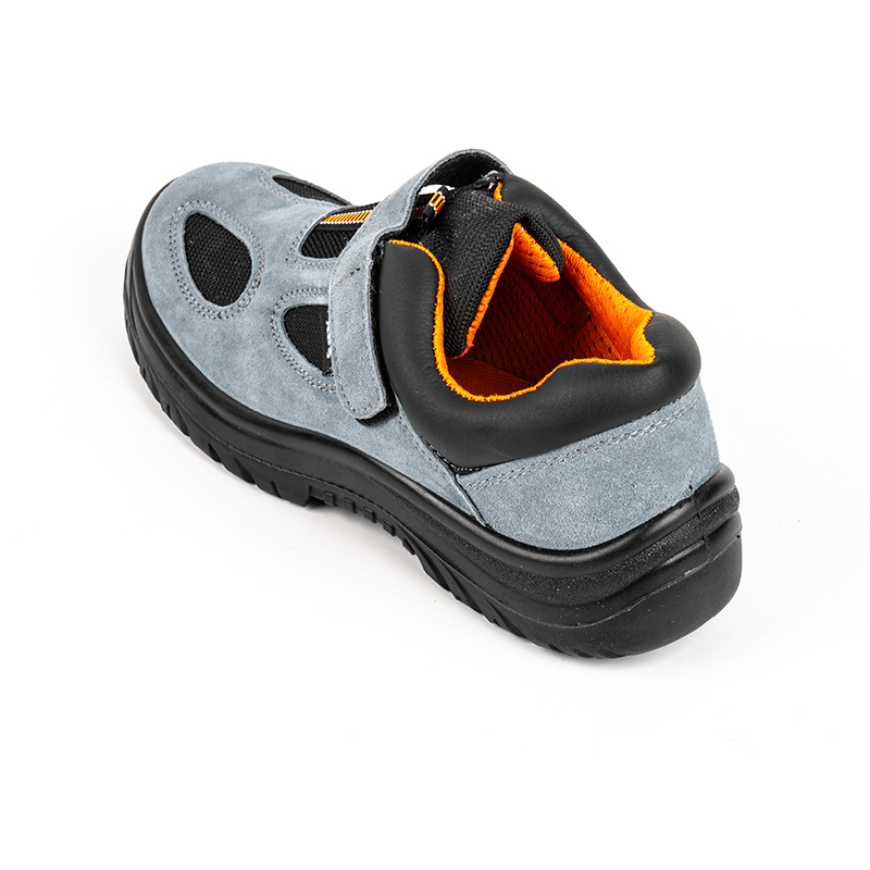 SS106 légáteresztő hálós acél orrú velúr bőr biztonsági cipő SS106 légáteresztő hálós acél orrú velúr bőr biztonsági cipő