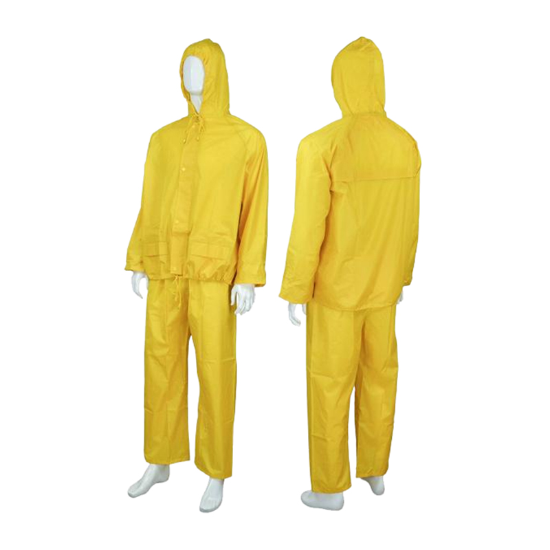 RC031 Vízálló, lélegző, dupla derekú zsebes esőkabát