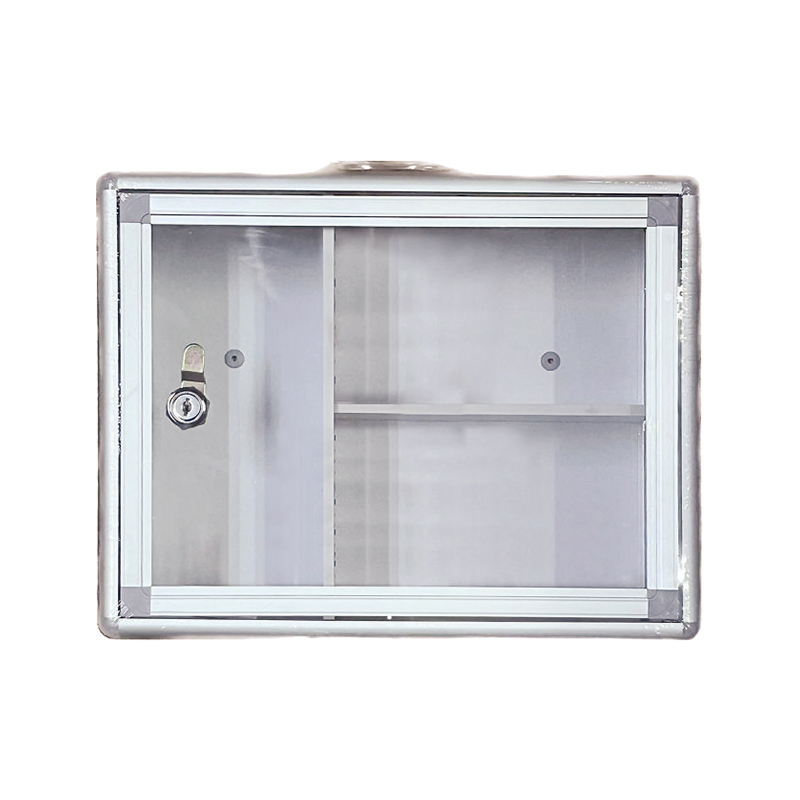 OP024 Alumínium elsősegély doboz